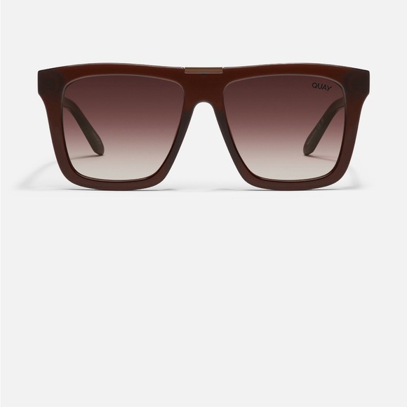 Quay Australia Accessories - Quay Name Drop chocolate frame sunglasses new in box